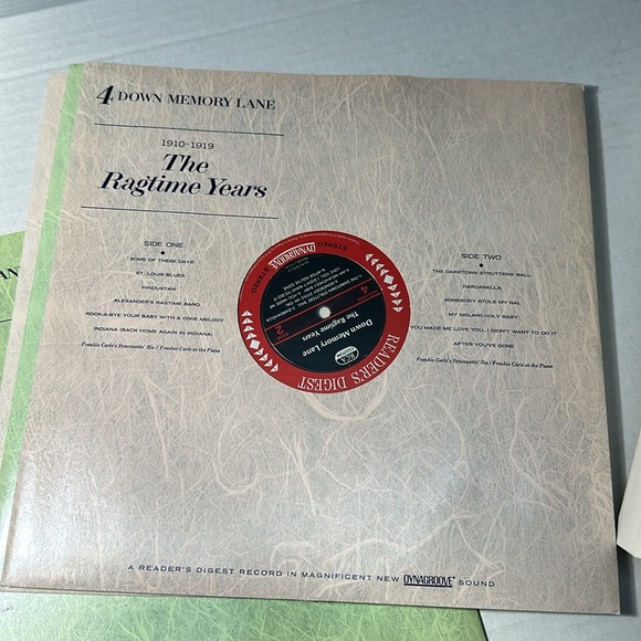 Down Memory Lane (65 Years Of Song Hits) 10 LP Box Set Reader's Digest ‎– RD4-40 - Picture 9 of 16